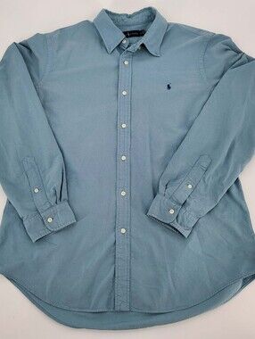 Ralph Lauren Men’s Light Blue Button-Down Oxford Shirt